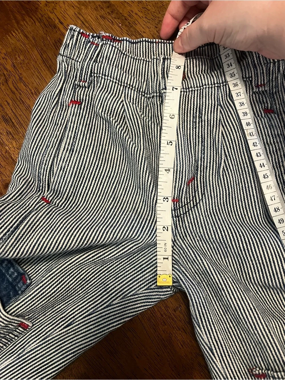 Vintage 1992 Little Levi’s Hickory Stripe Carpenter Pants 4T USA Salesman Sample